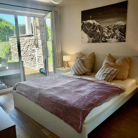 Zentral, Ruhig & Stilvoll Mit Bergpanorama+ Garten 加爾米施-帕滕基興 外观 照片