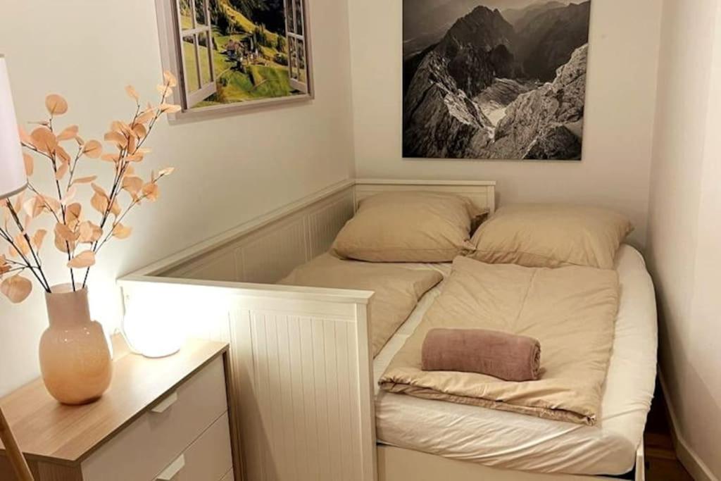Zentral, Ruhig & Stilvoll Mit Bergpanorama+ Garten 加爾米施-帕滕基興 外观 照片
