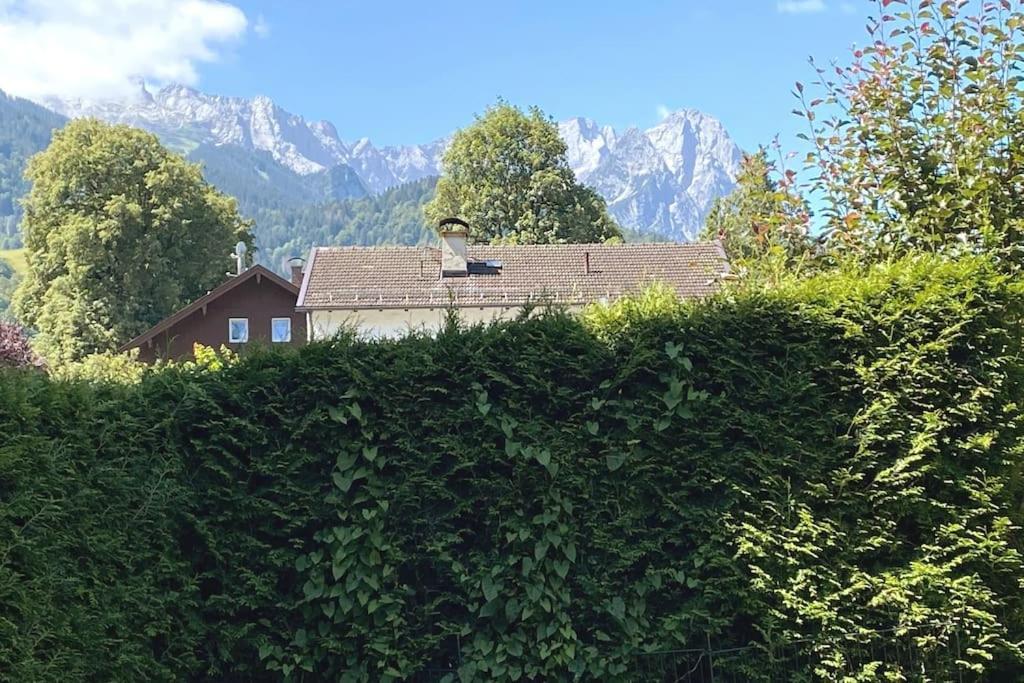 Zentral, Ruhig & Stilvoll Mit Bergpanorama+ Garten 加爾米施-帕滕基興 外观 照片